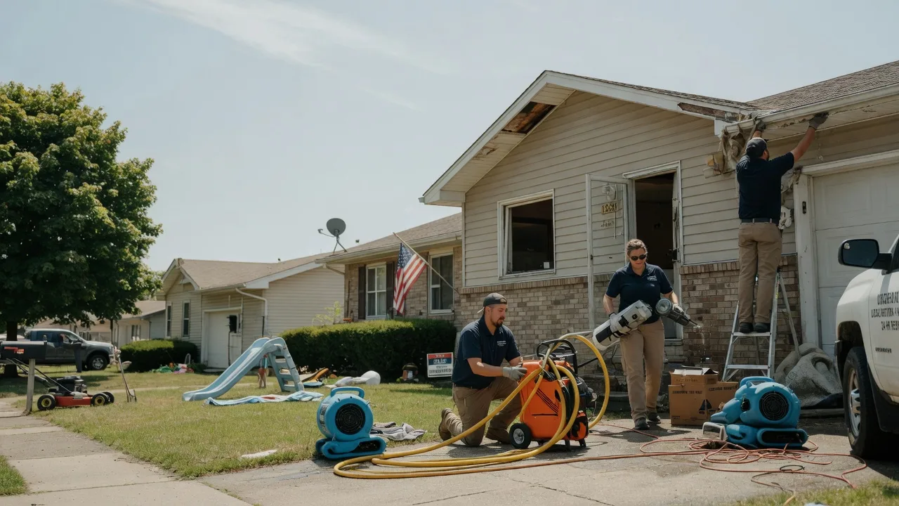 Water Damage Restoration in Volant, PA near me